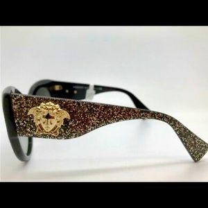 Versace Medusa gold sunglasses